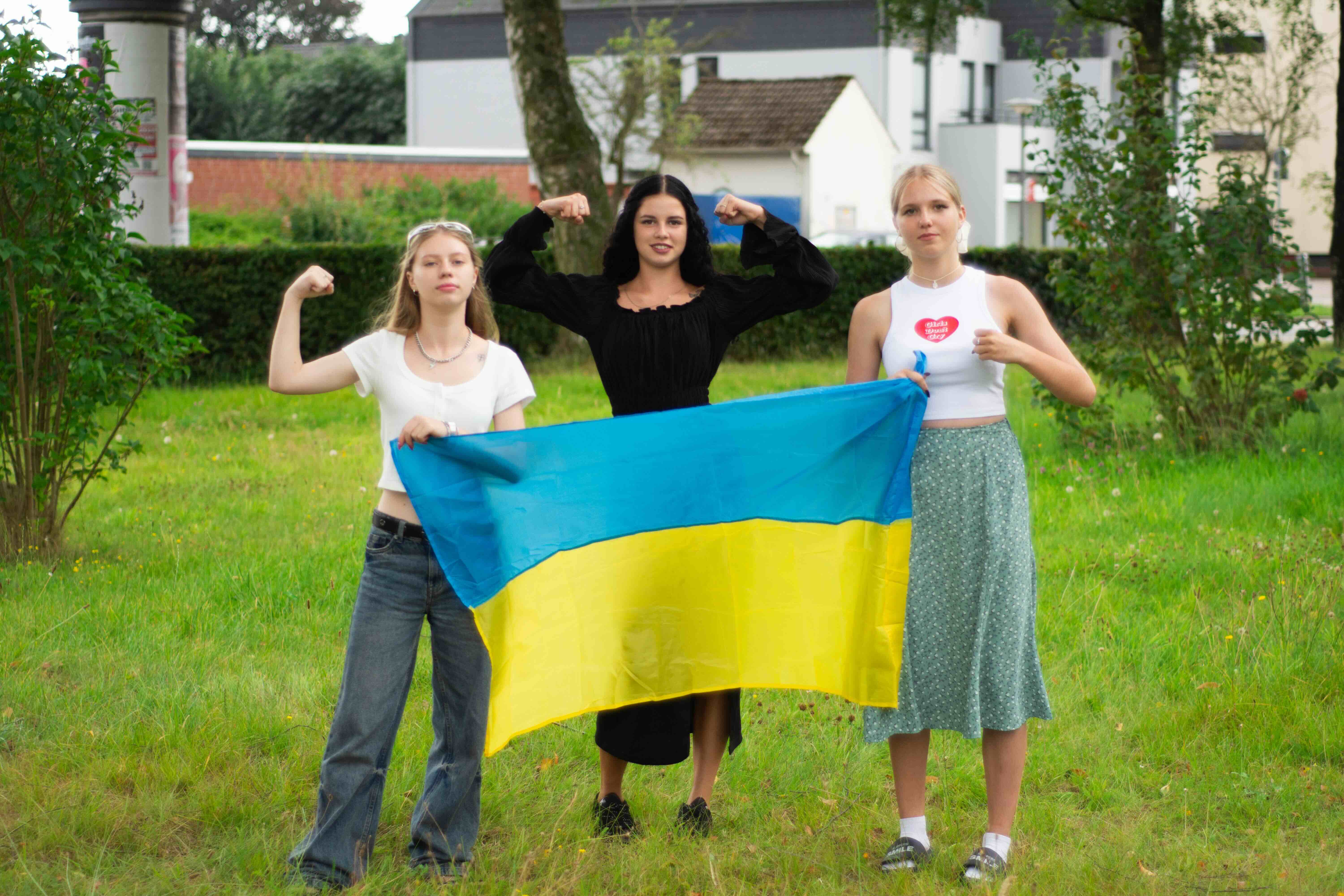 Enfants ukrainiens s'amusant